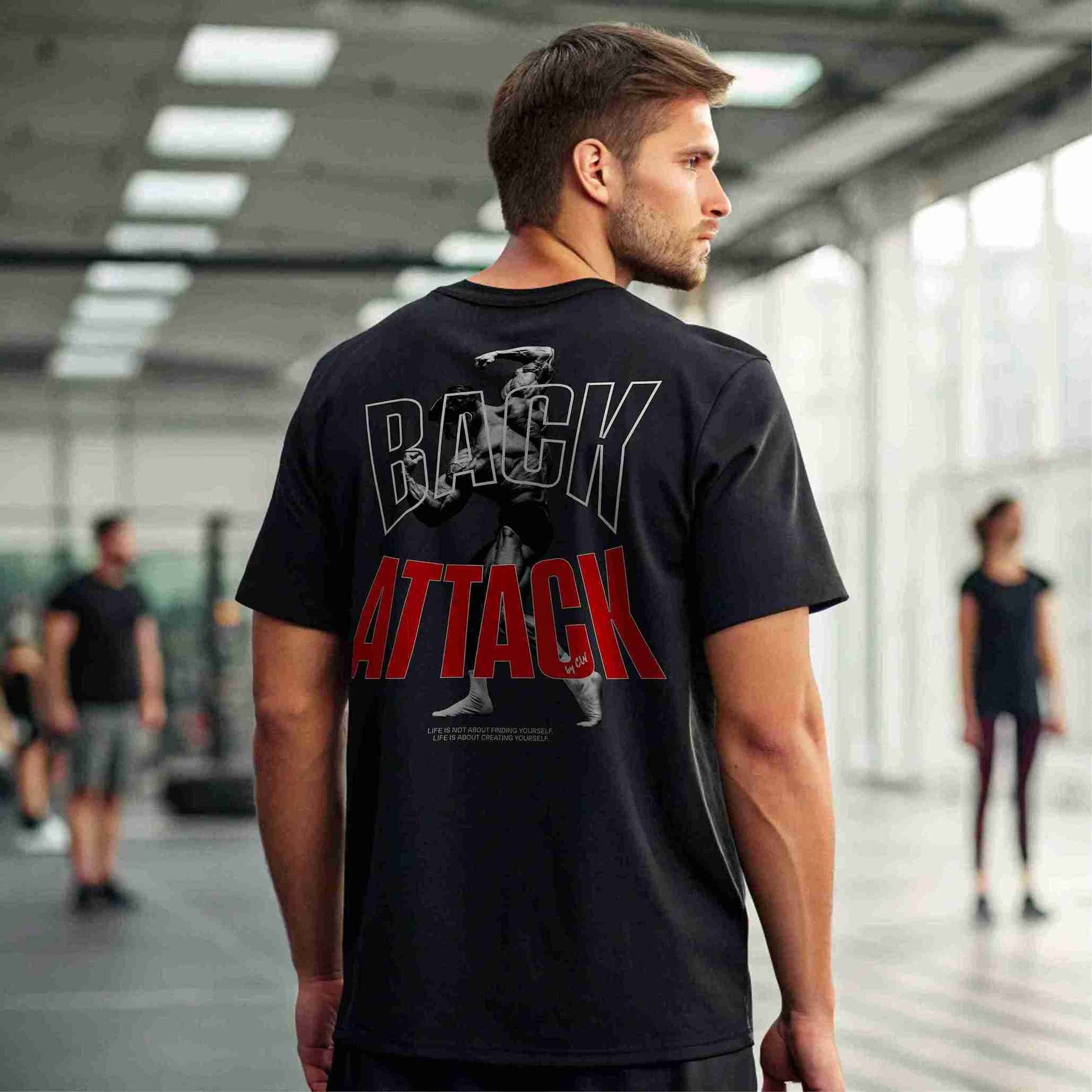 Camiseta oversize BACK ATTACK