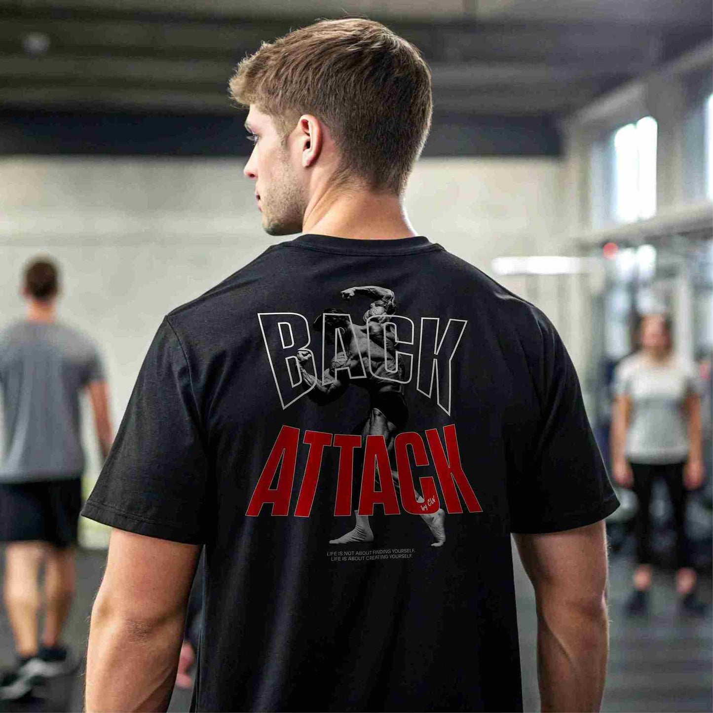 Camiseta oversize BACK ATTACK