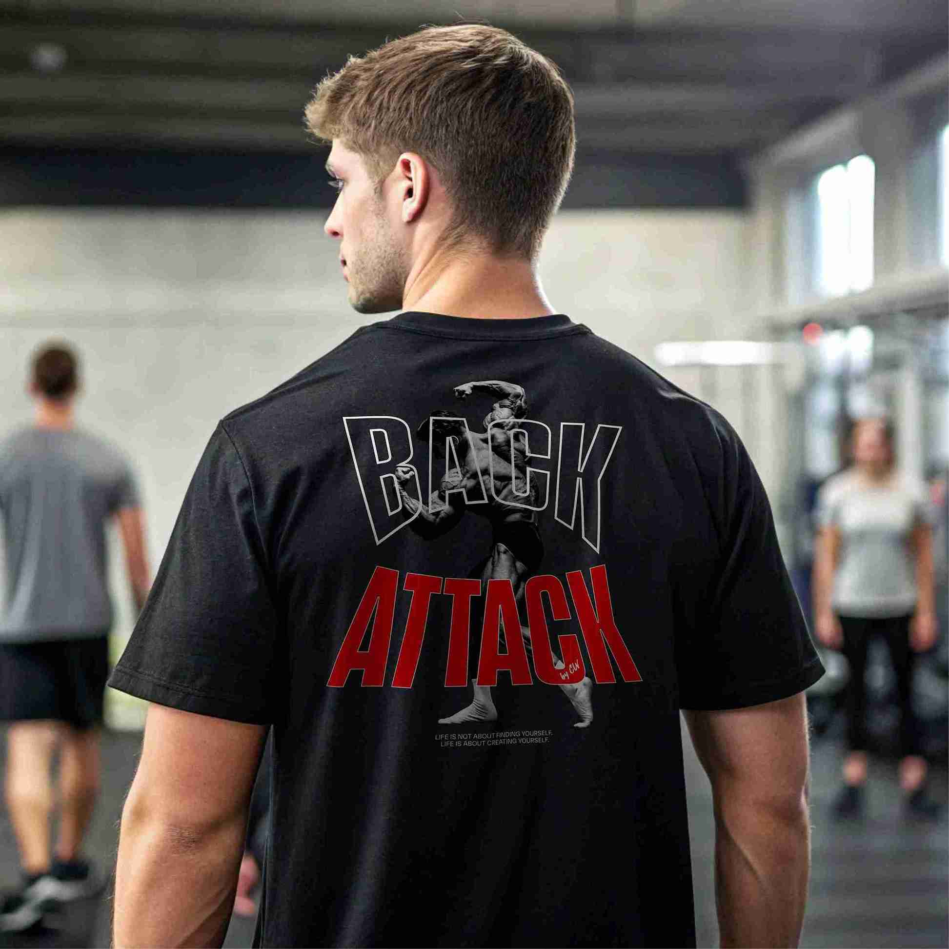 Camiseta oversize BACK ATTACK