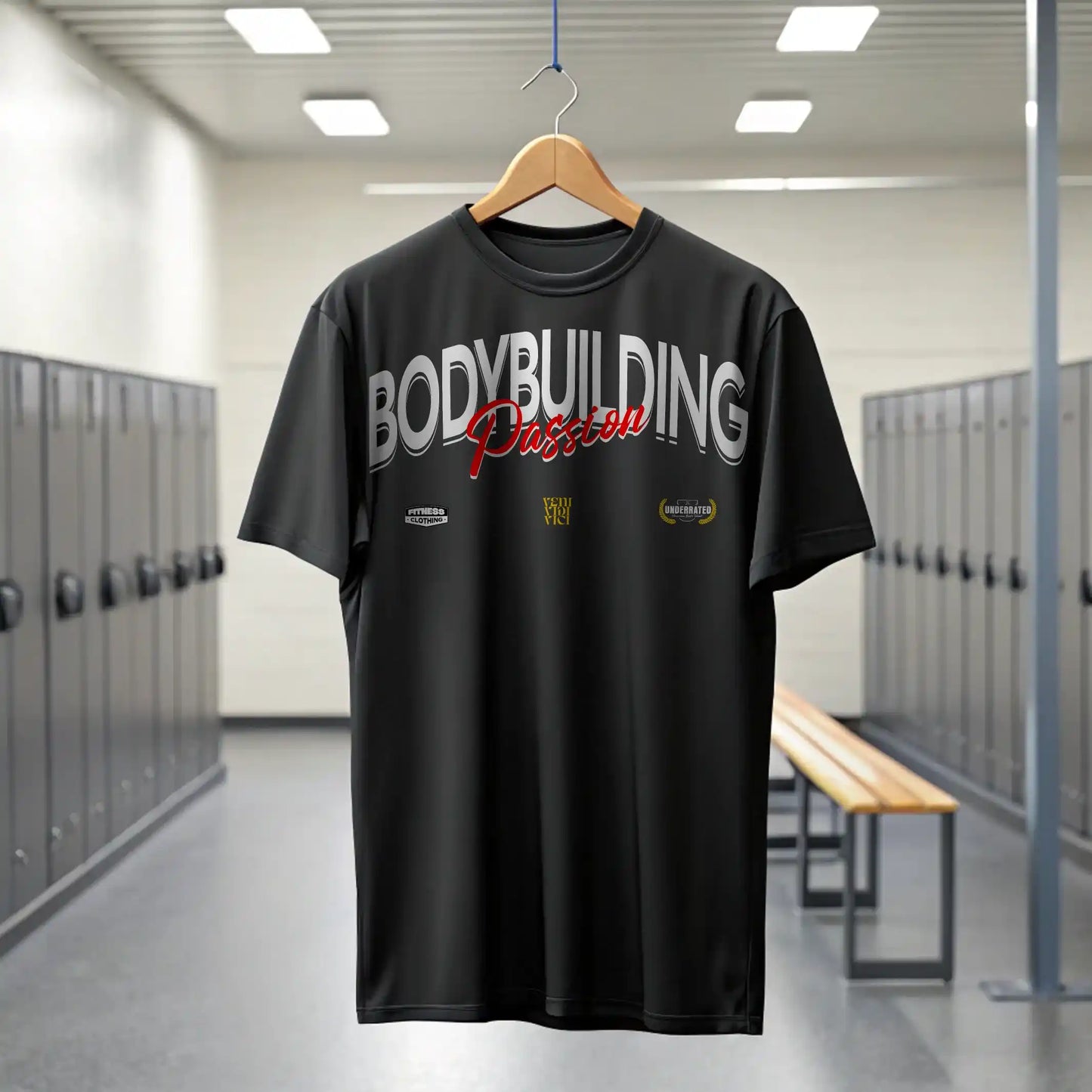 Camiseta oversize BODYBUILDING PASSION en underrated.es