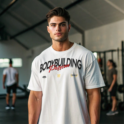 Camiseta oversize BODYBUILDING PASSION en underrated.es
