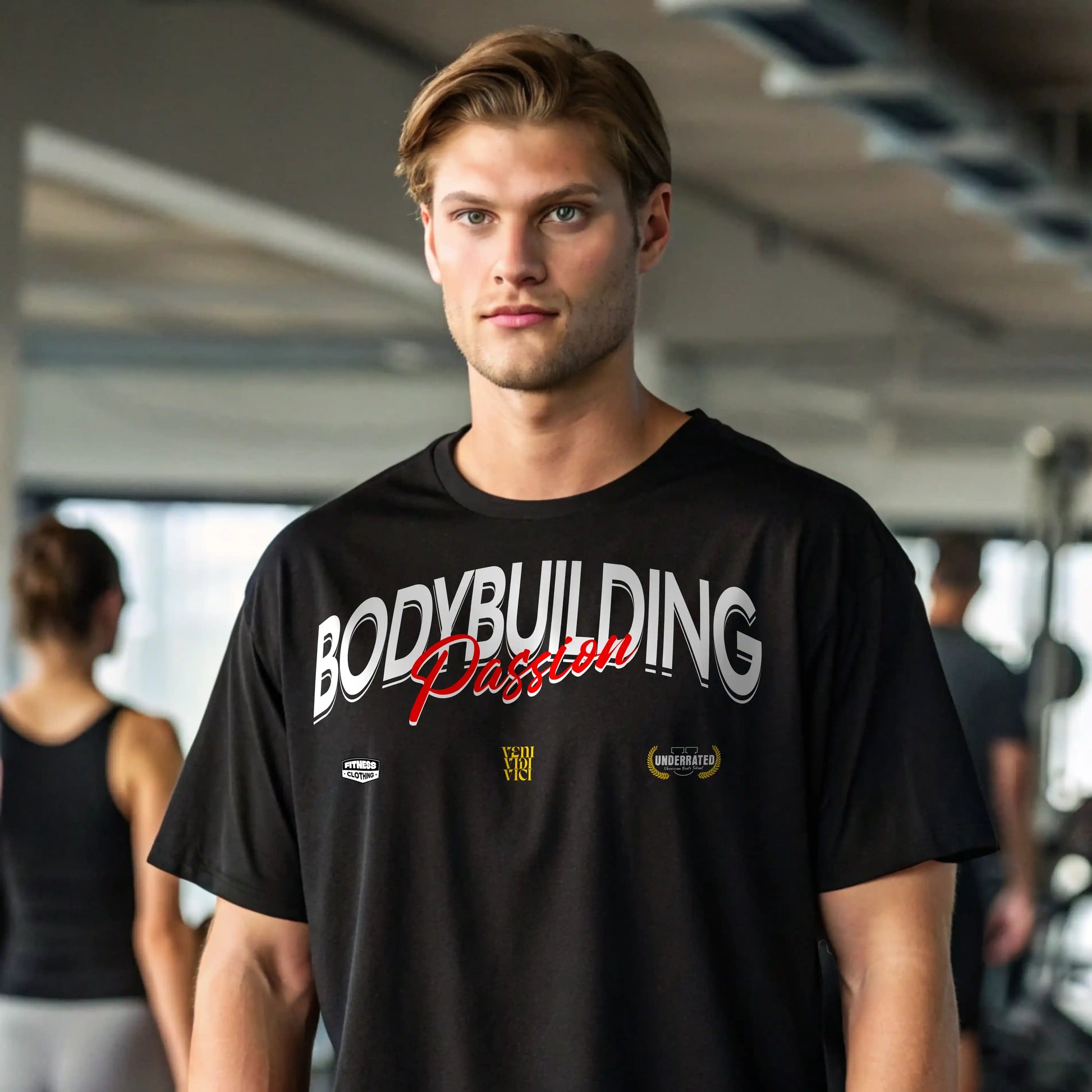 Camiseta oversize BODYBUILDING PASSION en underrated.es