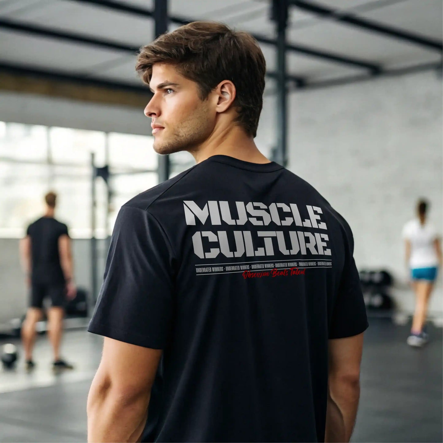 Camiseta oversize MUSCLE CULTURE EN UNDERRATED.ES