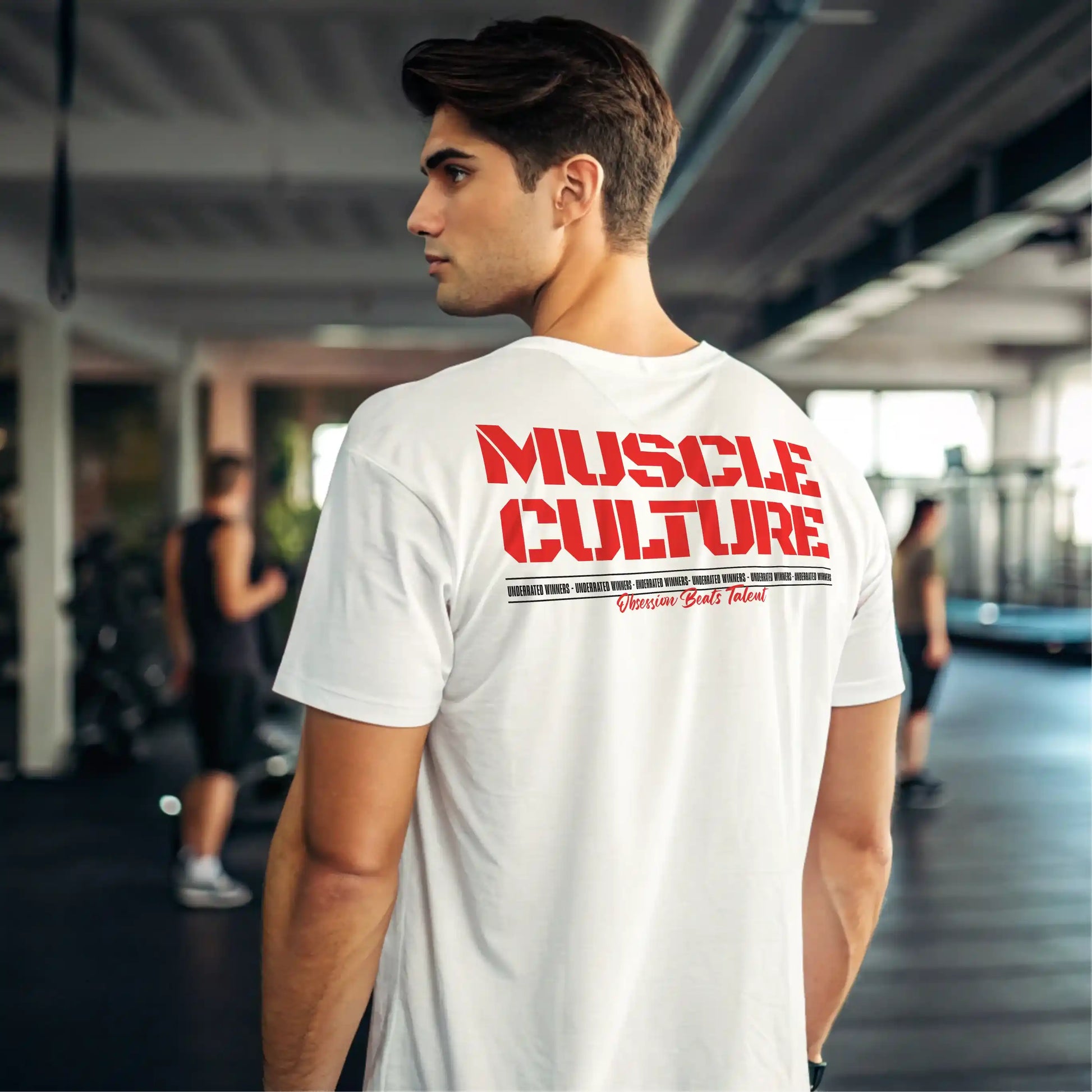 Camiseta oversize MUSCLE CULTURE EN UNDERRATED.ES