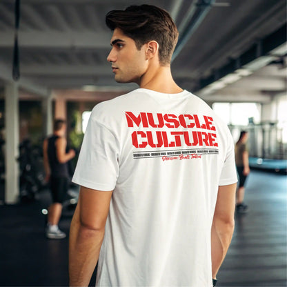 Camiseta oversize MUSCLE CULTURE EN UNDERRATED.ES