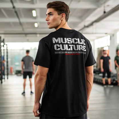 Camiseta oversize MUSCLE CULTURE EN UNDERRATED.ES