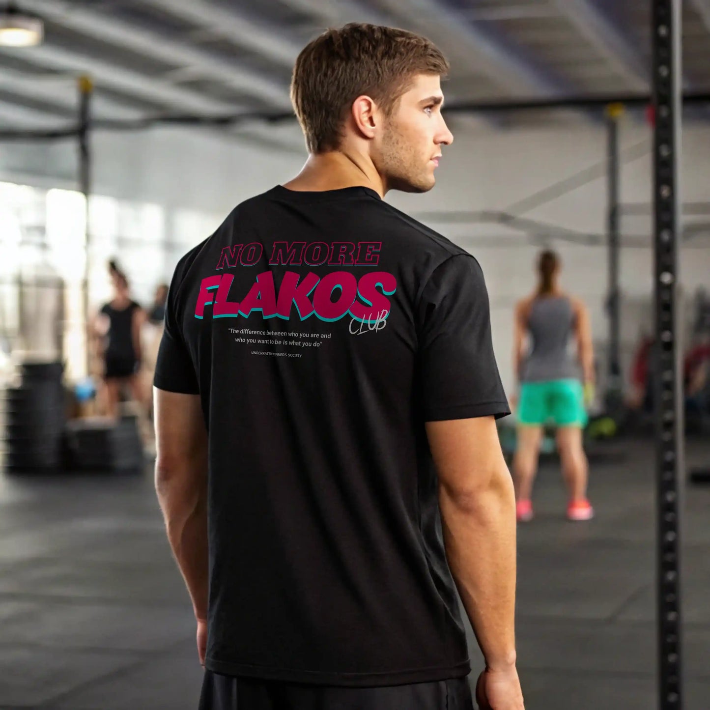 Camiseta oversize NO MORE FLAKOS en underrated.es