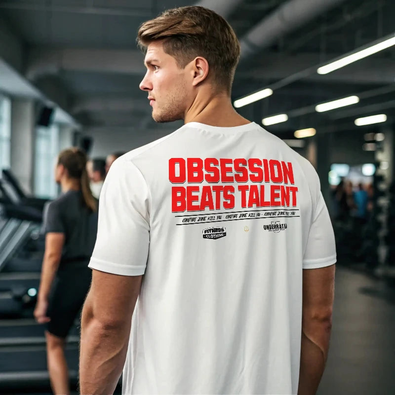 Camiseta oversize OBSESSION BEATS TALENT en Underrated.es
