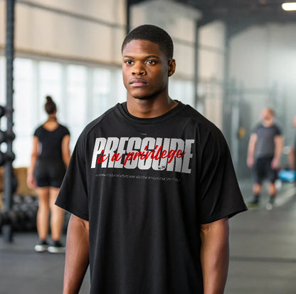 Camiseta oversize PRESSURE IS A PRIVILEGE