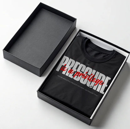 Camiseta oversize PRESSURE IS A PRIVILEGE