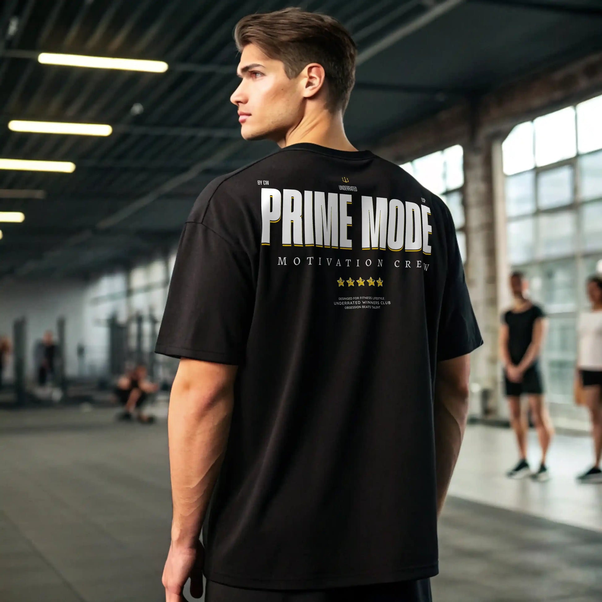 Camiseta oversize PRIME MODE en underrated.es