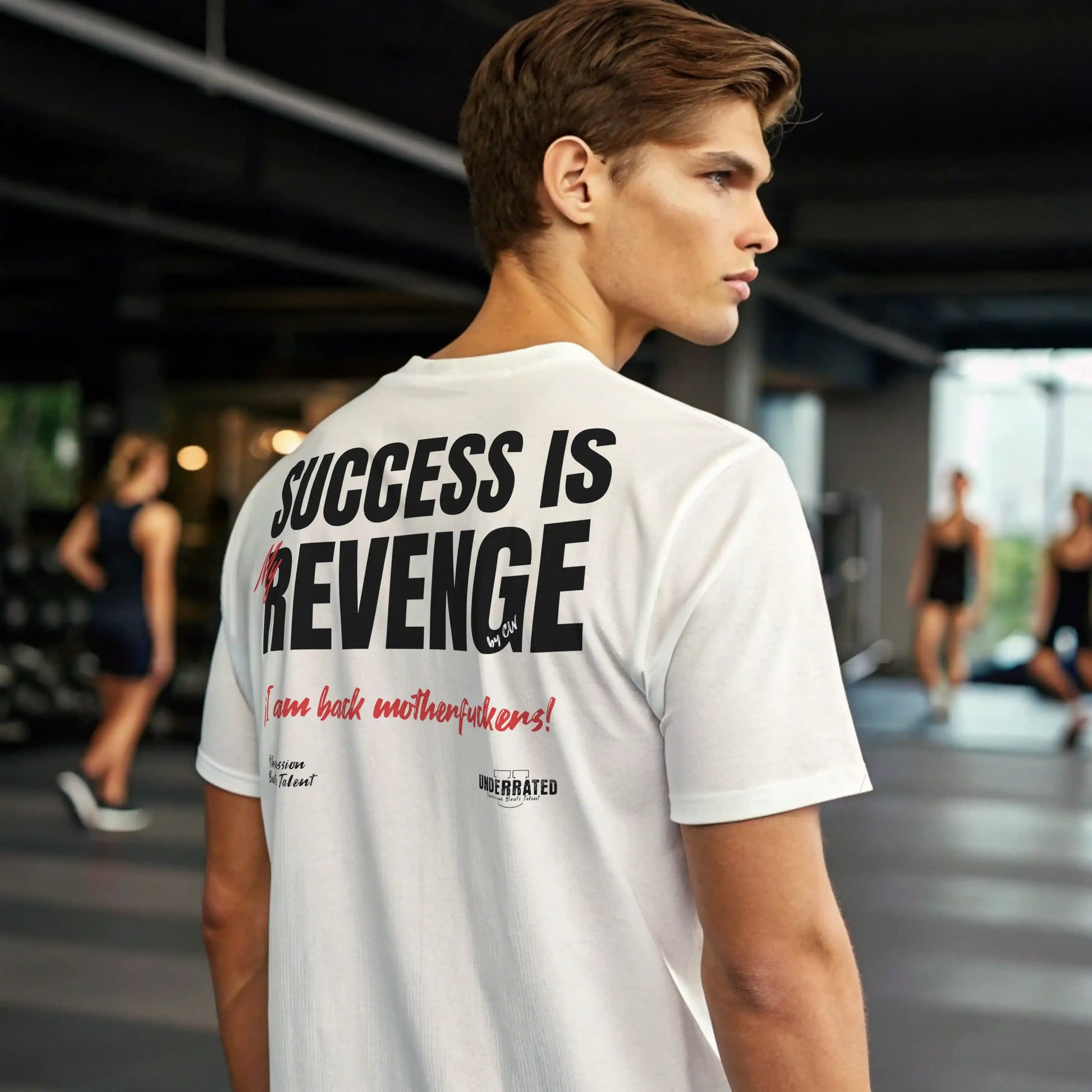 Camiseta oversize SUCCESS IS MY REVENGE