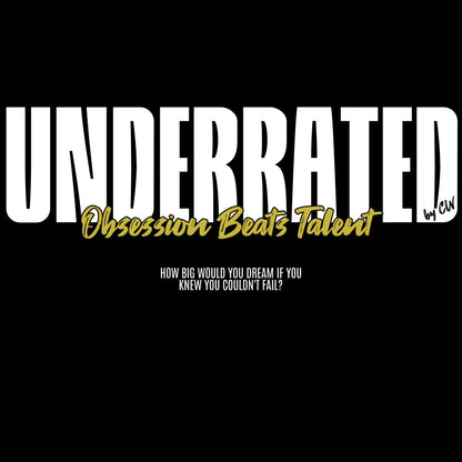 Diseño de Camiseta oversize UNDERRATED