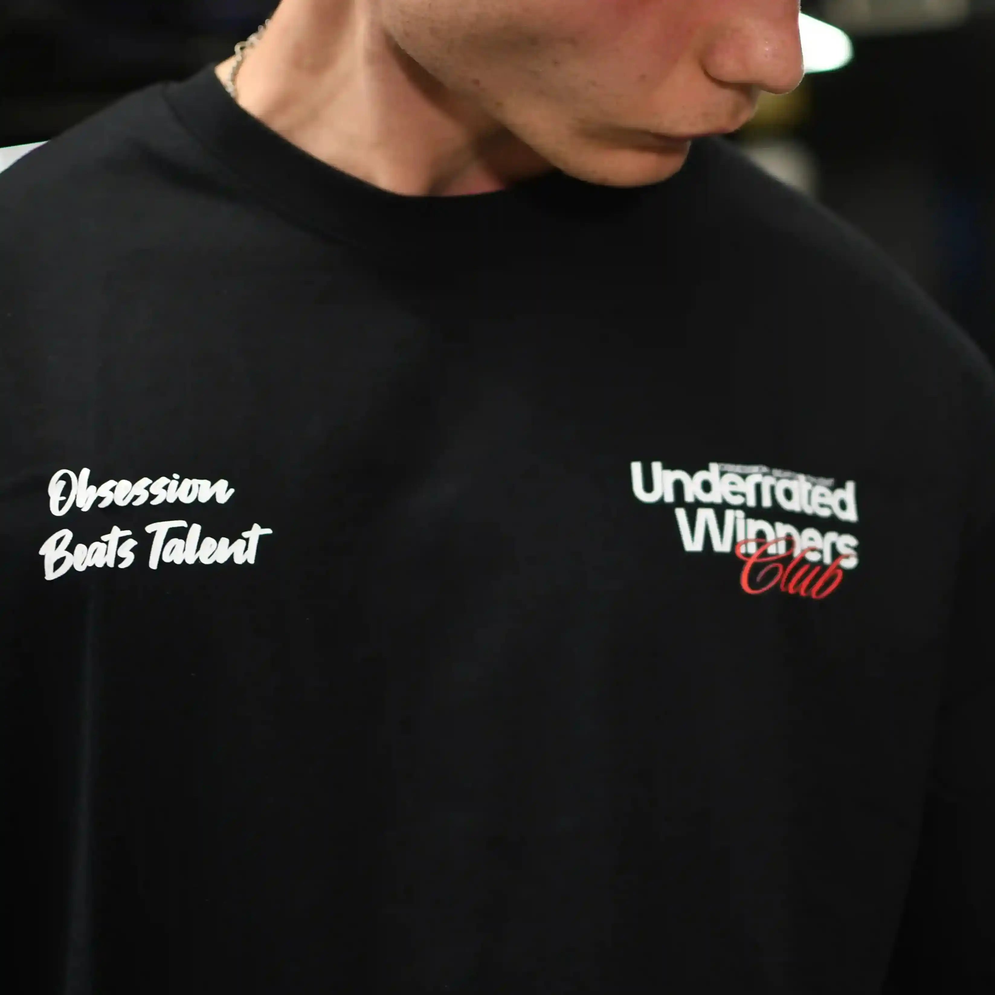 Camiseta oversize gym en underrated