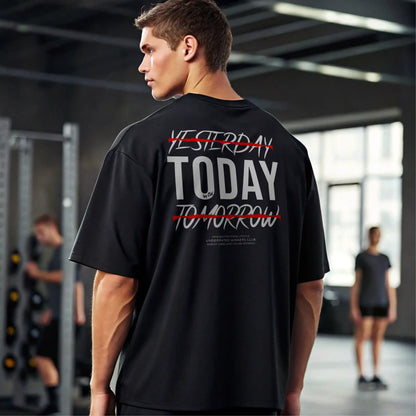 Camiseta oversize gym TODAY EN uNDERRATED.ES