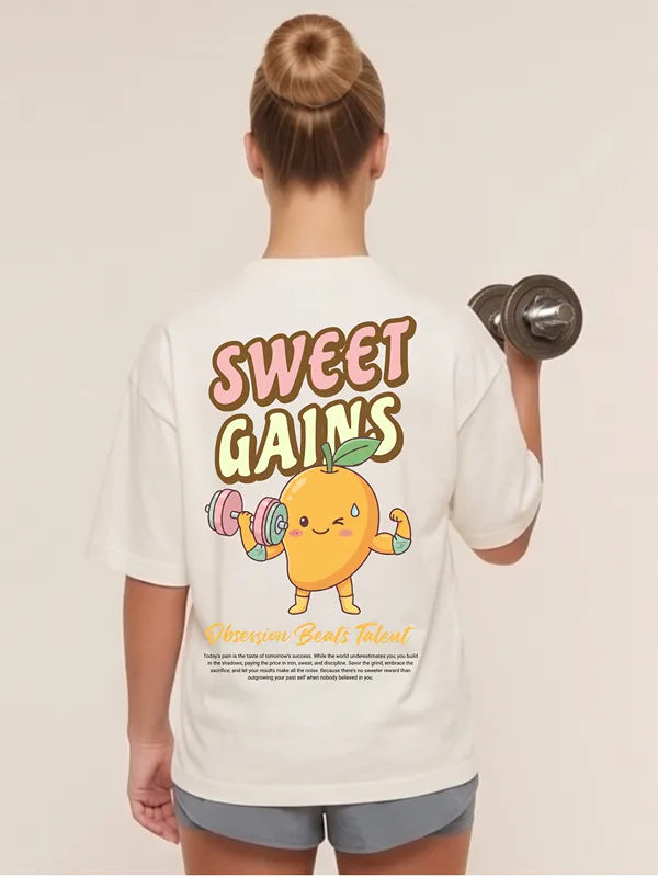 Camiseta mango fit oversize en underrated