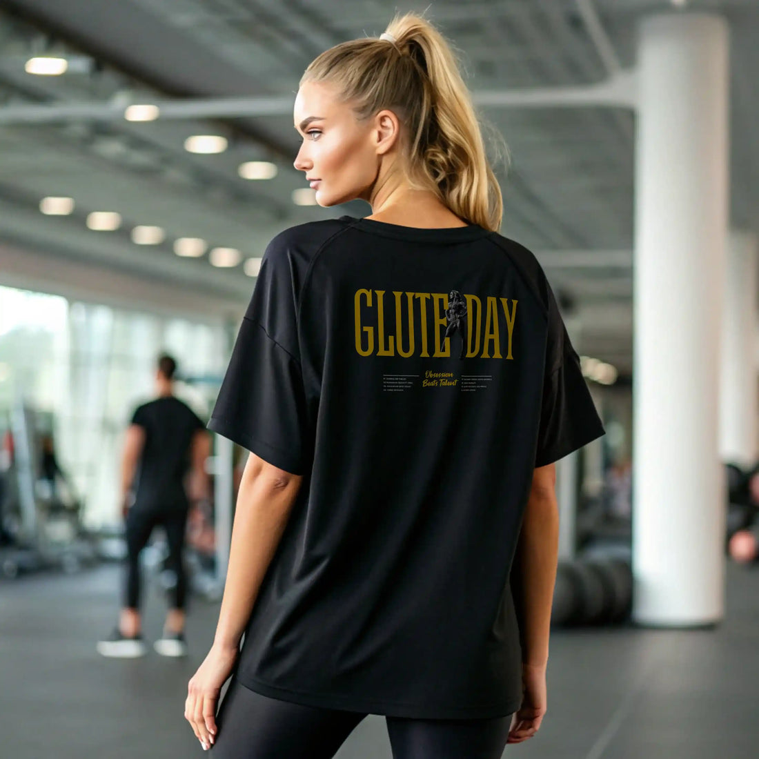 cAMISETA OVERSIZE GLUTE DAY MUJER EN UNDERRATED.ES