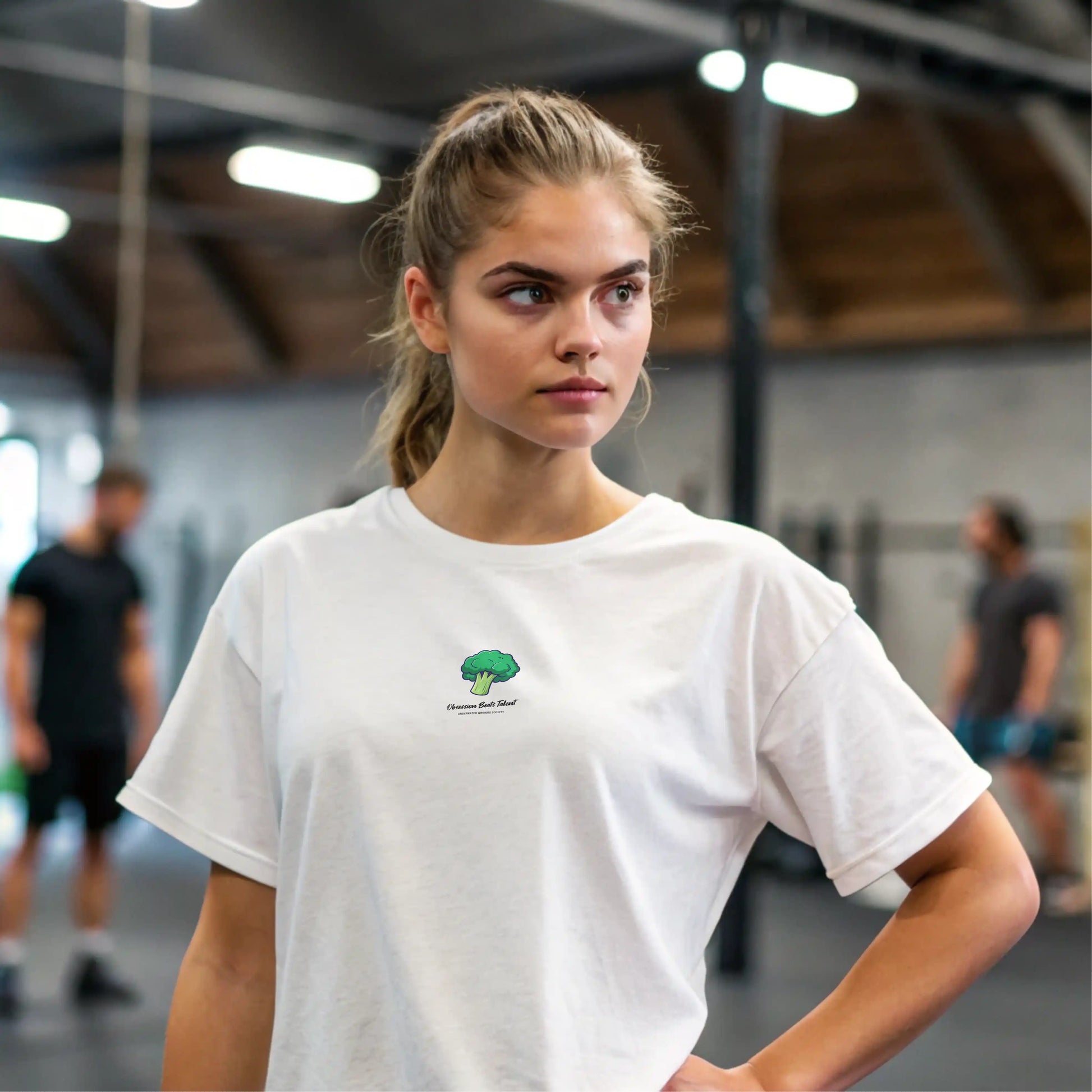 Camiseta oversize mujer BROCOLI EN UNDERRATED.ES
