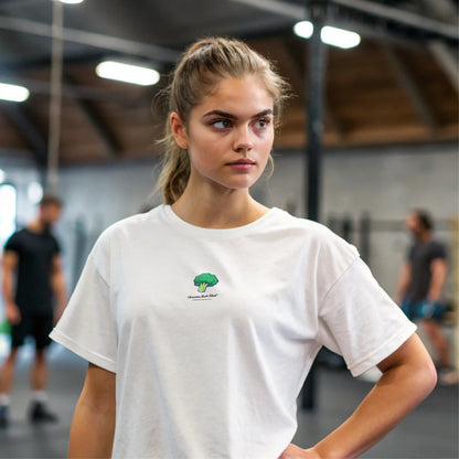 Camiseta oversize mujer BROCOLI EN UNDERRATED.ES
