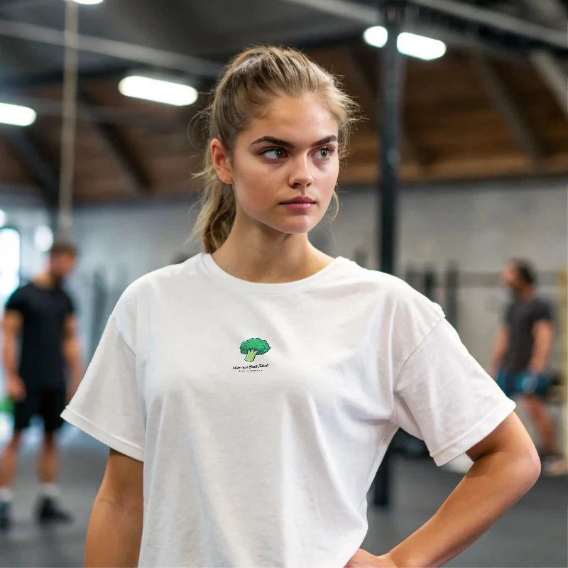 Camiseta oversize mujer BROCOLI EN UNDERRATED.ES