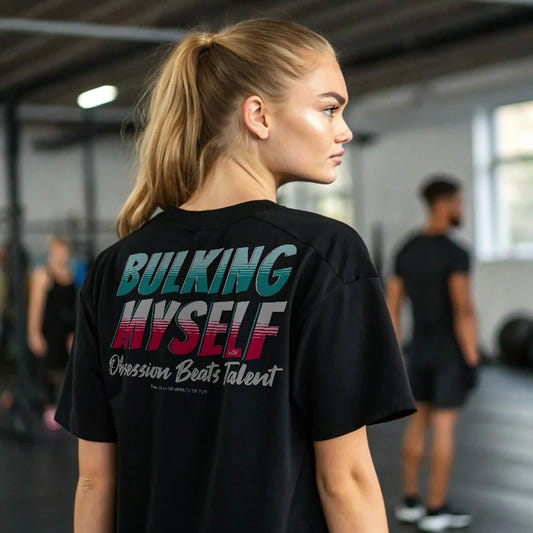 Camiseta oversize mujer BULKING MYSELF