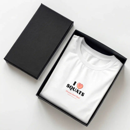 Camiseta oversize mujer I LOVE SQUATS en Underrated.es