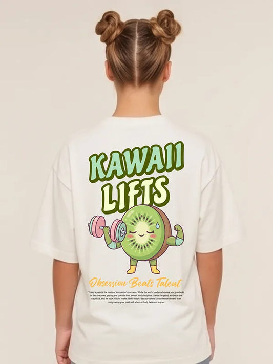 Camiseta oversize mujer kiwi fit en underrated