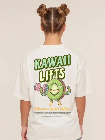 Camiseta oversize mujer kiwi fit en underrated