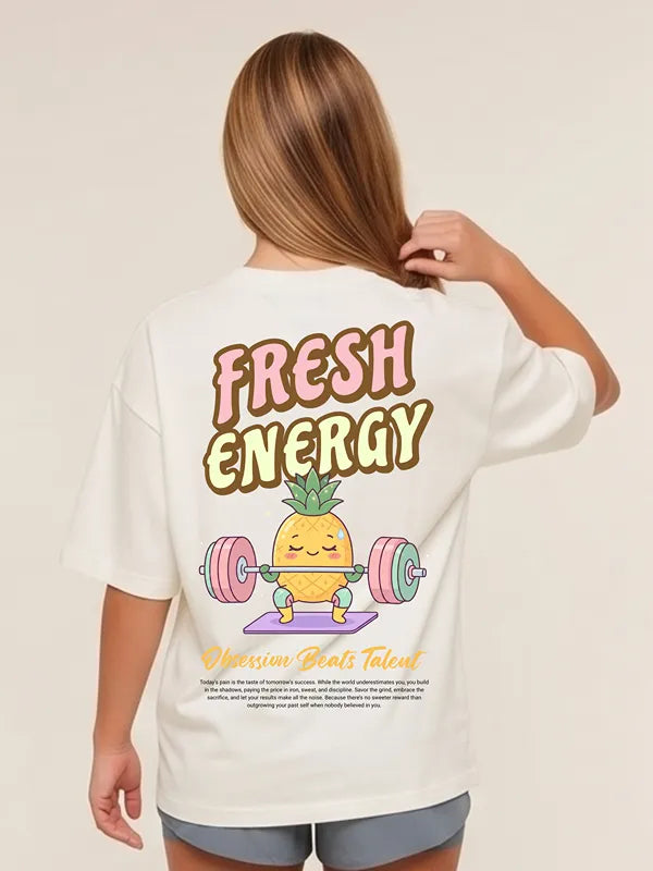 Camiseta oversize mujer PIÑA FIT