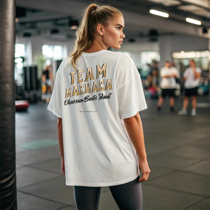 Camiseta oversize mujer TEAM MACHACA