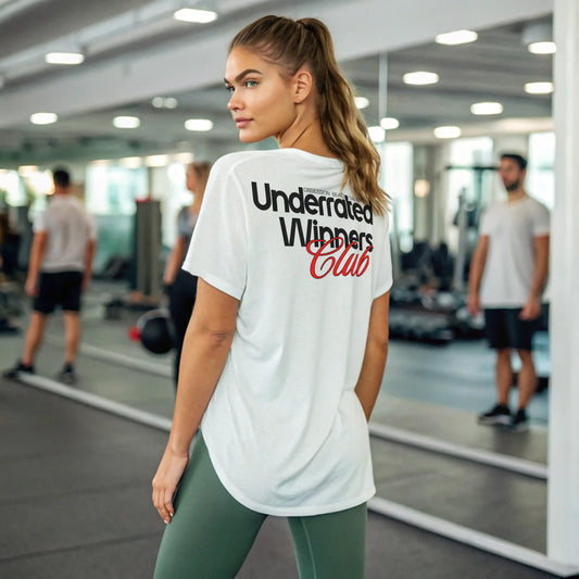Camiseta oversize gym mujer de Underrated.es, UNDERRATED WINNERS CLUB