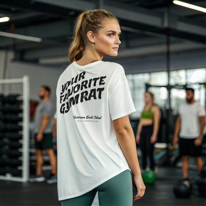 Camiseta oversize mujer YOUR FAVORITE GYMRAT