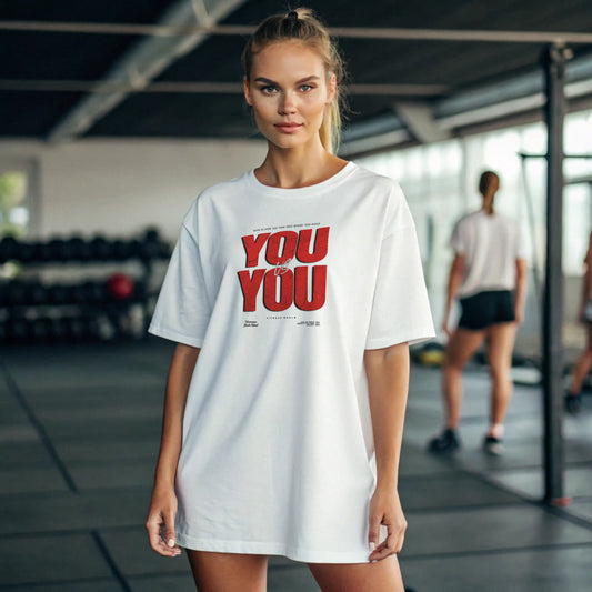 Camiseta oversize mujer YOU vs YOU EN UNDERRATED.ES