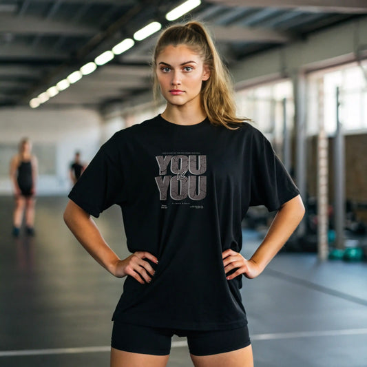 Camiseta oversize mujer YOU vs YOU EN UNDERRATED.ES