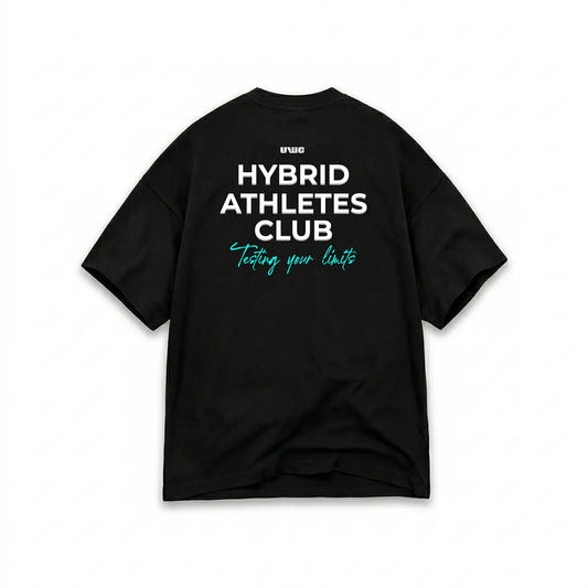 Camiseta pump cover HYBRID ATHLETES CLUB BLANCO - HYROX