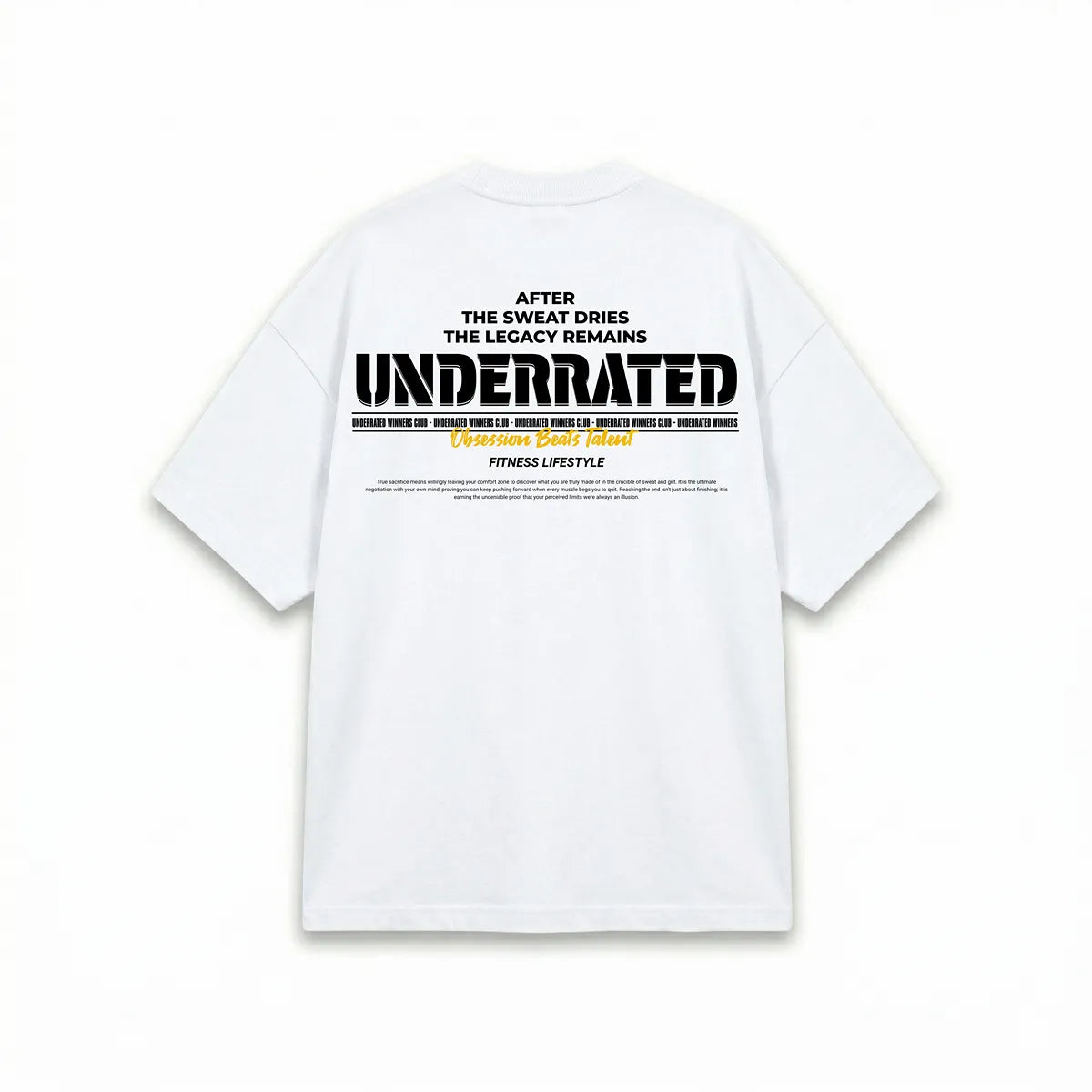 Camiseta pump cover LEGACY blanco - ropa hyrox