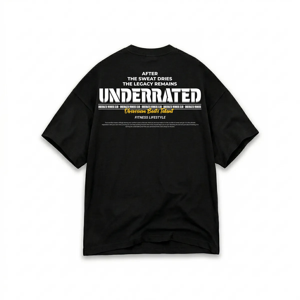 Camiseta pump cover LEGACY negra  ropa hyrox
