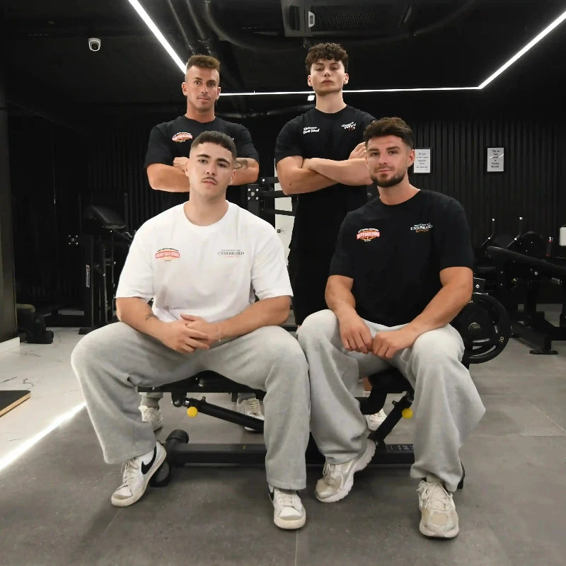 EQUIPO UNDERRATED y sus camisetas oversize gym