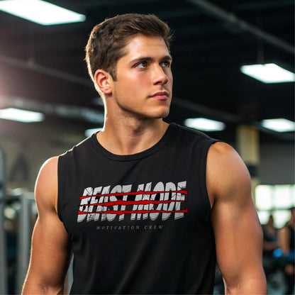 Camiseta sin mangas BEAST MODE en underrated.es