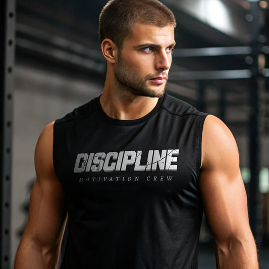 Camiseta sin mangas DISCIPLINE EN UNDERRATED.ES