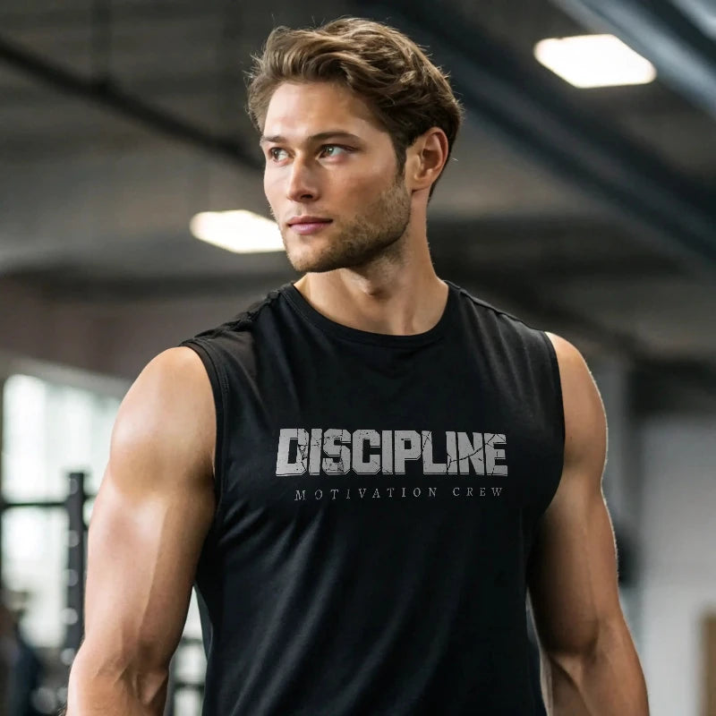 Camiseta sin mangas DISCIPLINE EN UNDERRATED.ES