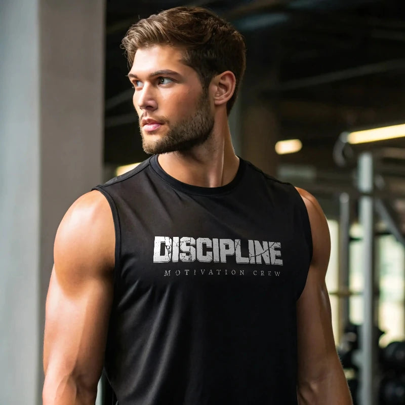 Camiseta sin mangas DISCIPLINE EN UNDERRATED.ES