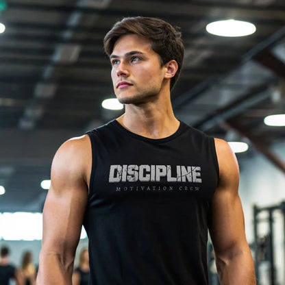 Camiseta sin mangas DISCIPLINE EN UNDERRATED.ES