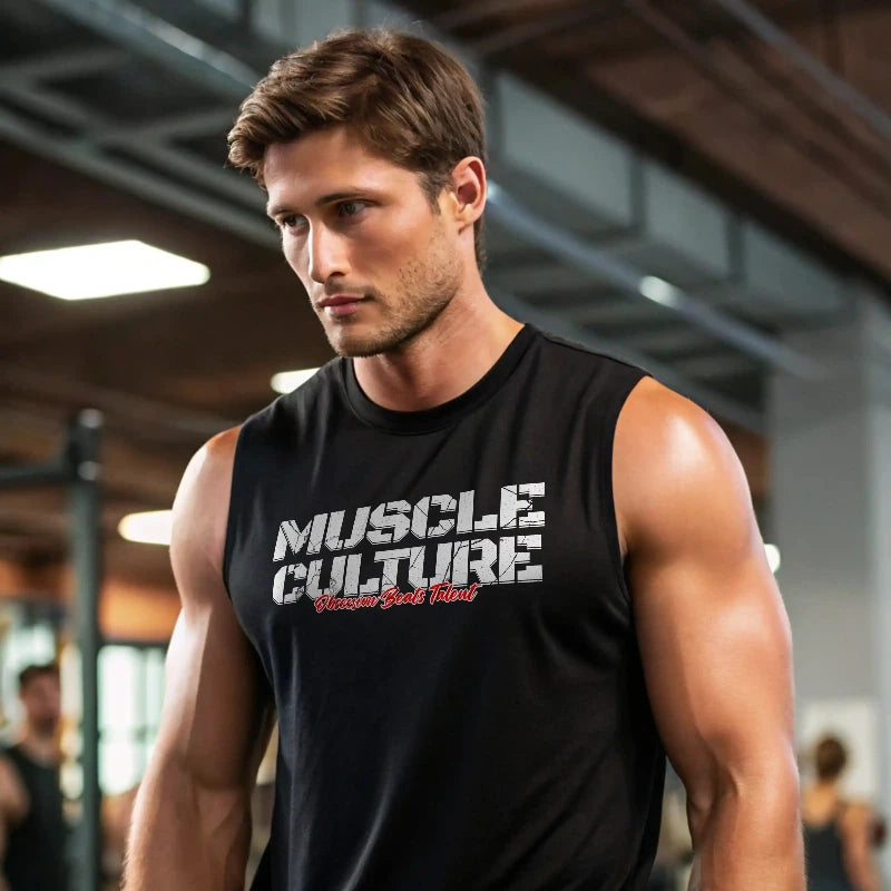 Camiseta sin mangas MUSCLE CULTURE EN UNDERRATED.ES