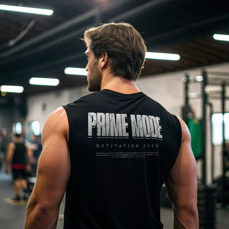 Camiseta sin mangas PRIME MODE EN UNDERRATED.ES