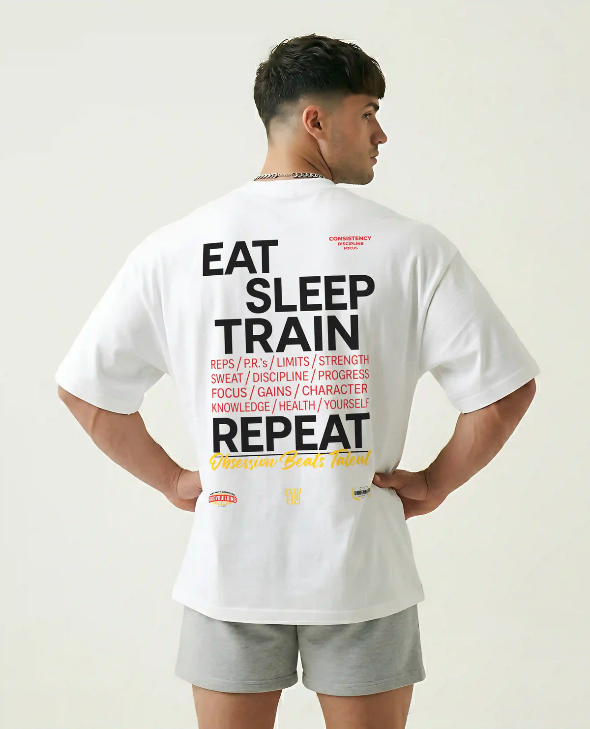 EAT SLEEP TRAIN & REPEAT OVERSIZE