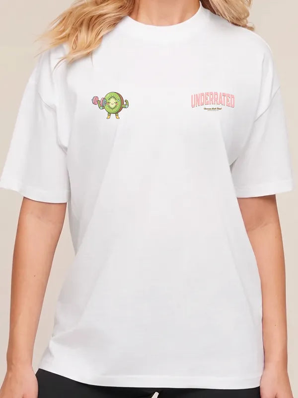 Camiseta oversize mujer kiwi fit en underrated