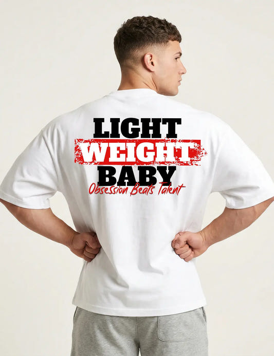 LIFT WEIGHT BABY CAMISETA OVERSIZE GYM