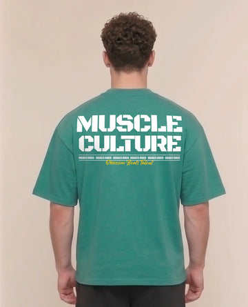 MUSCLE CULTURE CAMISETA OVERSIZE GYM