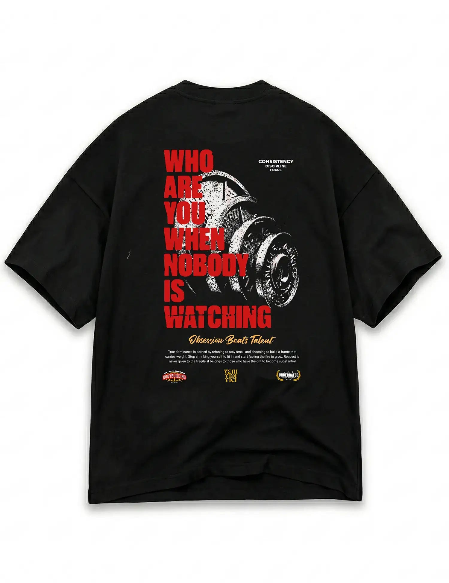 NOBODY IS WATCHING OVERSIZE GYM